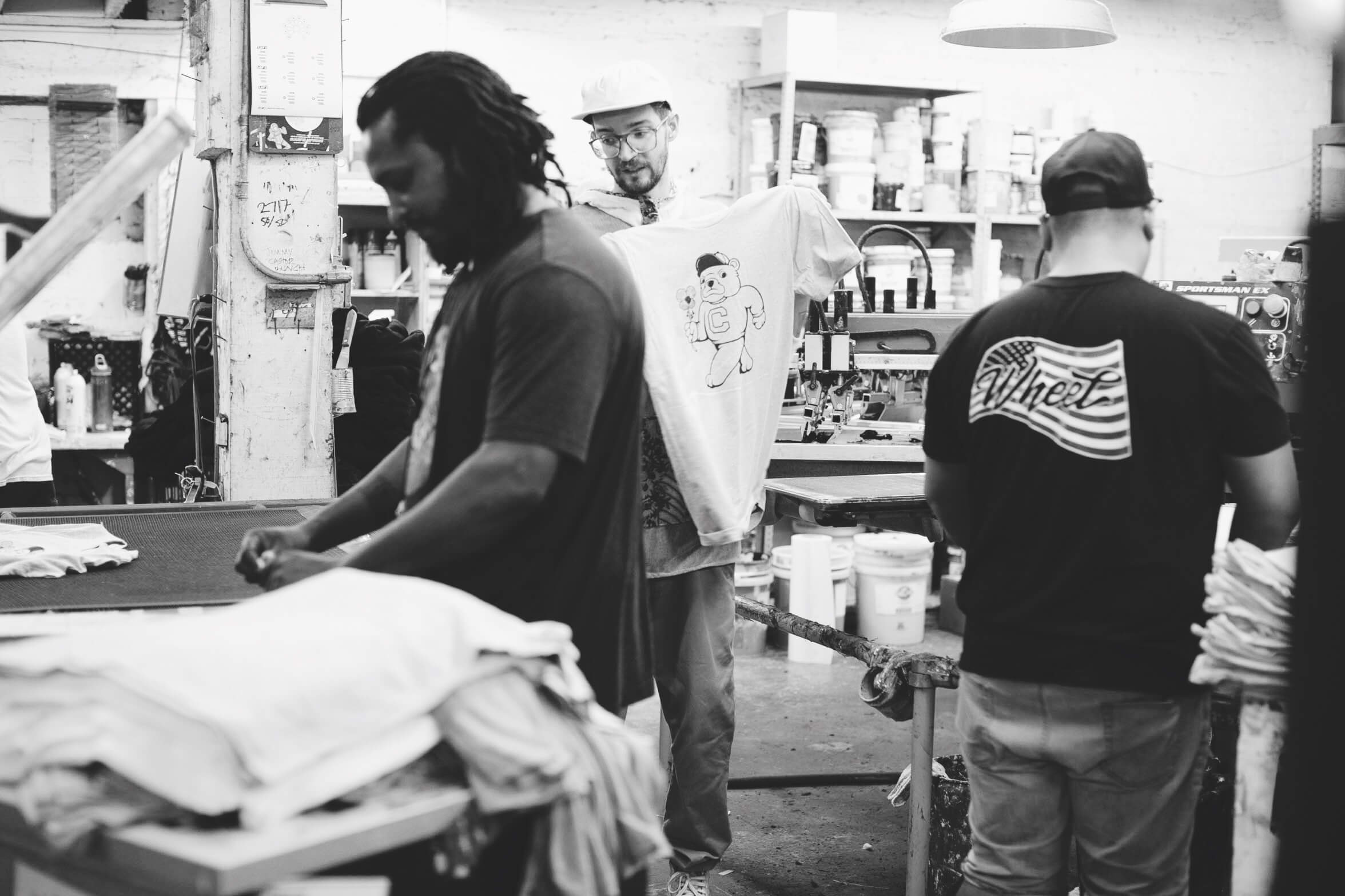 T-shirt production 7