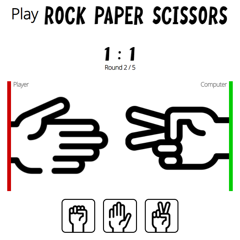 Rock paper scissors game
